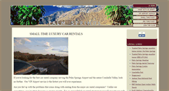 Desktop Screenshot of luxurycarrentals.info